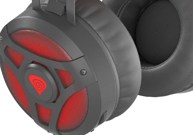 Геймърски слушалки Genesis Neon 360, стерео звук, подсветка, вибрация