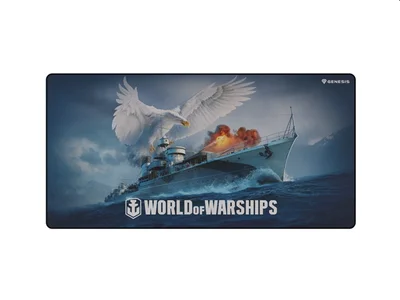 Геймърска подложка за мишка Genesis Carbon 500 MAXI WOW Lighting Edition 900x400 мм