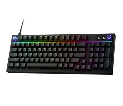 Геймърска клавиатура Logitech G316 X, Black, USB, RGB подсветка