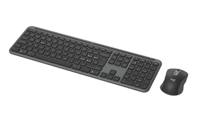 Комплект клавиатура и мишка Logitech Signature Slim Combo MK950 Graphite US International