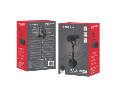 Genesis Microphone Radium 750D Studio USB/XLR Stand