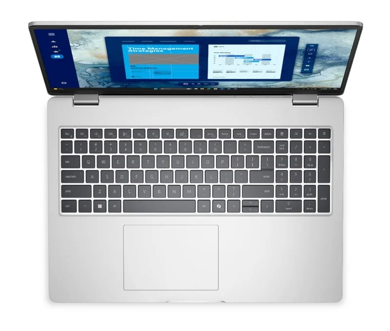 Dell Pro 16 PC16250, Intel Ultra 7 265U vPro(R) (12 TOPS NPU, 12 cores, up to 5.3 GHz), 16" FHD+(1920x1200) 300nits AG, 16 GB: 1x16 GB, DDR5, 5600 MT/s, 512 GB SSD, Intel Graphics, FHD HDR IR Cam and Mic, Wi-Fi 6E, FPR, Backlit Kb, Win11 Pro, Silver