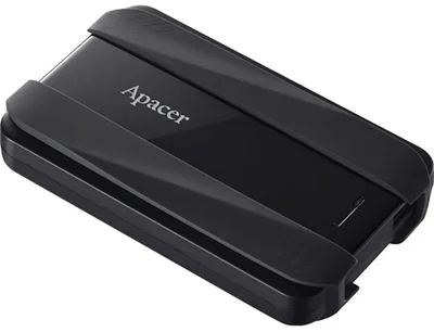 Apacer AC533, 4TB 2.5" SATA HDD USB 3.2 Portable Hard Drive Plastic / Rubber Jet black