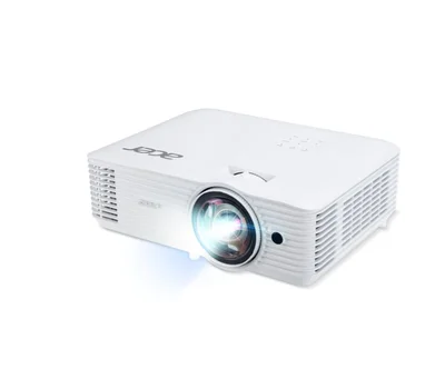 Acer Projector S1387, DLP, Short Throw, WXGA (1280x800), 4000 ANSI Lumens, 20 000:1, 1x, 3D Ready, HDMI 2x1.4, DC Out (5V/1A, USB-A), RS232, Speaker 16W, Bluelight Shield, 3.1 kg, 3Y, White