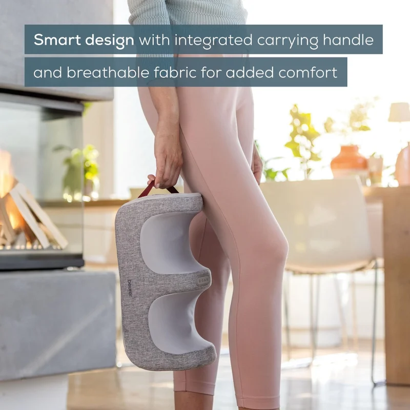 Beurer FM 42 Foot and calf massager; 2-in-1: Foot and calf massager; Soothing Shiatsu foot massage; Optional heat function; up to EU shoe size 48; 3 intensity levels