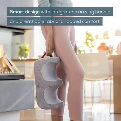 Beurer FM 42 Foot and calf massager; 2-in-1: Foot and calf massager; Soothing Shiatsu foot massage; Optional heat function; up to EU shoe size 48; 3 intensity levels