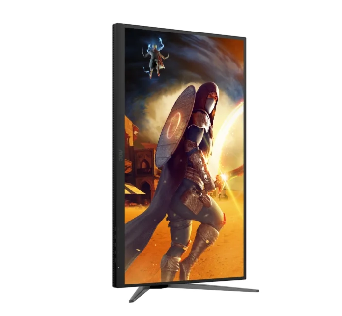 AOC U27G4XM, 27" Fast IPS MiniLED, 3840x2160@160Hz, 1ms GtG, 1200cd/m2, 1000:1, 80M:1 DCR, Adaptive Sync, FlickerFree, Low Blue Mode, Tilt, Height Adjust, Pivot, Swivel, HDMI, DP, USB hub