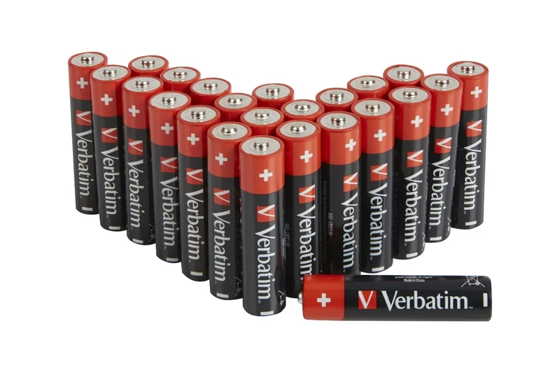 Алкални батерии AAA Verbatim 1.5V комплект 24 броя