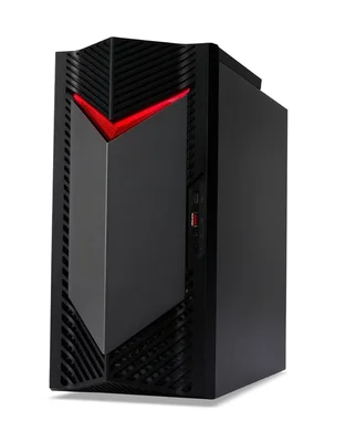 Настолен компютър Acer Nitro N50-656 Intel Core i5-14400F 32GB DDR5 1TB SSD GeForce RTX 5060 8GB без операционна система черен