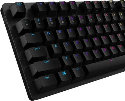 LOGITECH G512 Corded LIGHTSYNC Mechanical Gaming Keyboard - CARBON - US INT'L - USB - TACTILE