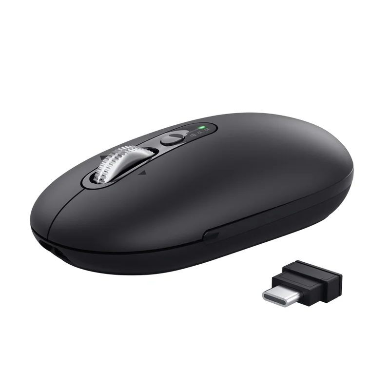 TRUST Seron Slim Multi-Wireless Hyperscroll Mouse Black