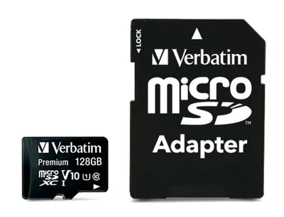 Verbatim Premium micro SDXC 128GB Class 10 (Incl. Adaptor)