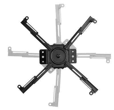 Таванна стойка за проектор Neomounts by Newstar CL25-530BL1, до 45 кг, регулируема, черна