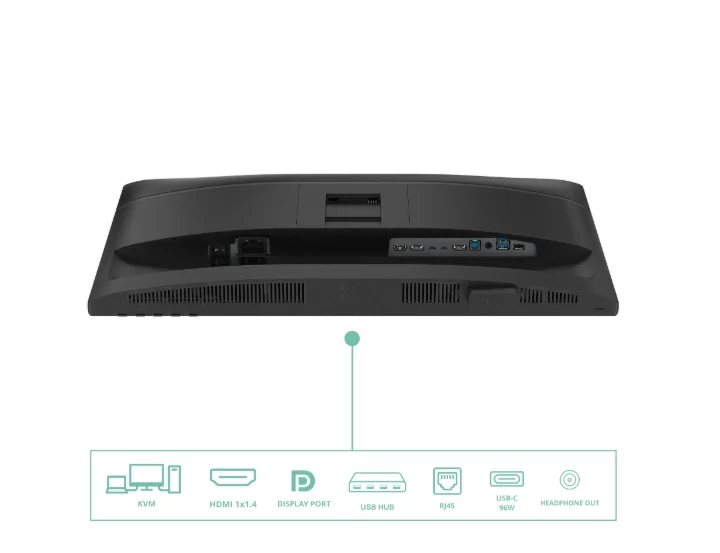 AOC 24P4CV, 23.8" IPS WLED, 1920x1080@120Hz, 4ms GtG, 300cd m/2, 1500:1, 50M:1 DCR, Adaptive Sync, FlickerFree, Anti-Blue Light, 2Wx2, Tilt, Height Adjust, Pivot, Swivel, HDMI, DP, USB hub, RJ45