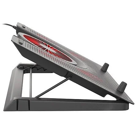 Охладителна подложка за лаптоп Genesis Oxid 550 15.6"-17.3" с 5 вентилатора, LED подсветка, 1 USB