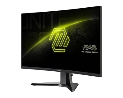 MSI MAG 27C6X, 27", VA, 240Hz, 250Hz(OC), 1ms, Curved, FHD 1920x1080, Adaptive-Sync, AI Vision, VRR, Console mode, CEC, Anti-Flicker, LBL, 250 nits, 3000:1, 100M:1, 1x Display Port (1.2a), 2x HDMI (2.0b), Headphone out, Tilt, FRAMELESS, VESA