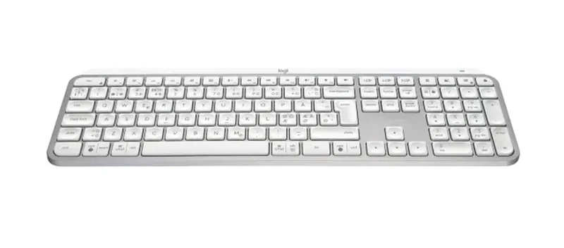 LOGITECH MX Keys S Bluetooth Illuminated Keyboard - PALE GREY - US INT'L