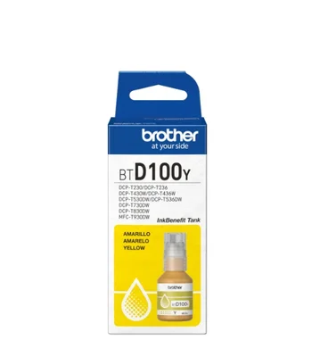 Мастило Brother BTD100Y жълто 48.8ml висок капацитет