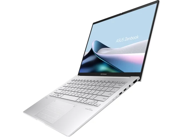 Лаптоп ASUS Zenbook UX3405CA-ST787X, 14" OLED 2880x1800 120Hz, Intel Core Ultra 9 285H, 32GB RAM, 1TB SSD, Windows 11 Pro, Silver