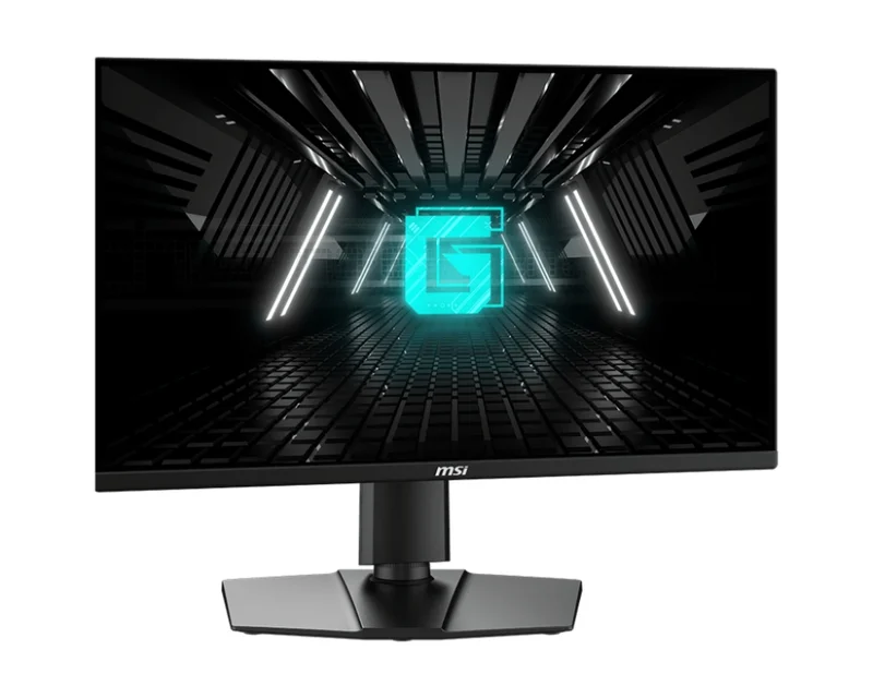MSI G255PF E2, 24.5", 1ms, 180Hz, RAPID IPS, 1920x1080 (FHD), 16:9, FLAT, AMD FreeSync, 78% DCI-P3, AG, 300 nits, 1000:1, DCR 100M:1, DP(1.2a), 2xHDMI 2.0b, 2x2W Speaker, Pivot, Heigh Adj., VESA, Black, 5.3kg