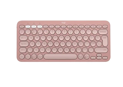 Клавиатура Logitech K380S Multi-Device Bluetooth, Tonal Rose, US