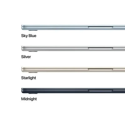 Apple MacBook Air 15.3: Apple M5 chip with 10-core CPU and 10-core GPU, 24GB, 1TB SSD - Silver