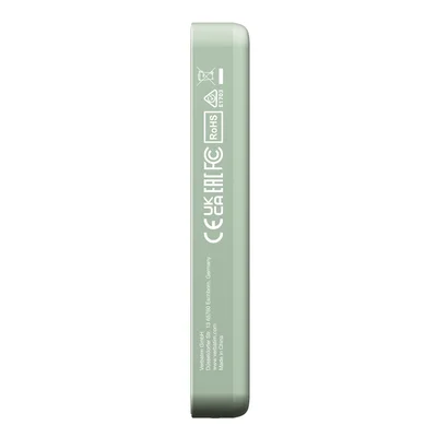 Verbatim Charge 'n' Go Essentials Power Bank Magnetic Wireless 10000mAh Green