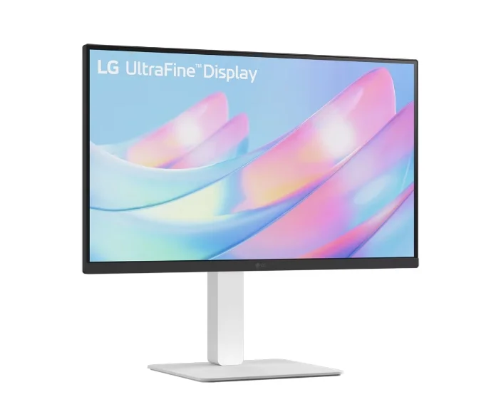 LG 27US550-W, 27" UHD 4K, IPS Panel Anti-Glare, 5ms, 1000:1, 300cd/m, 3840x2160, DCI-P3 90% t, HDR 10, HDMI, DisplayPort, Dynamic Action Sync, LG Switch,  Headphone out, Height / Pivot / Tilt Adjustable Stand, Black/White