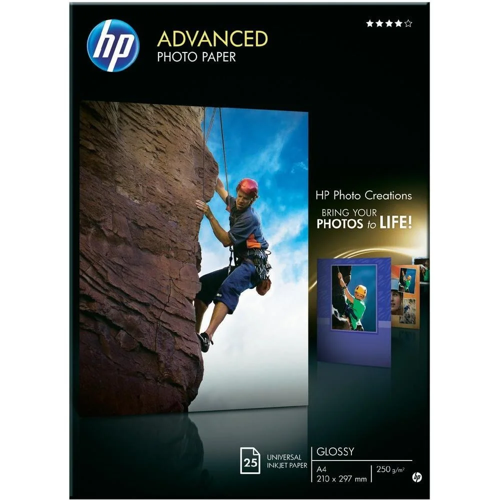 HP Advanced Photopaper glossy A4 25sheet