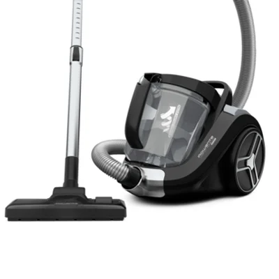 Rowenta RO4825EA COMPACT POWER XX XL Black+Grey, 2.5L, 550W, 75dB, crevice