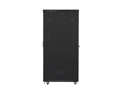 Lanberg rack cabinet 19" free-standing 42U/800x1200 (flat pack) with glass door lcd black v2