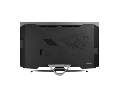 Asus ROG Swift OLED PG48UQ gaming monitor, 47.5'' 4K, OLED, 138Hz (overclocked), 0.1 ms (GTG), G-SYNC compatible, anti-glare micro-texture coating, custom heatsink, uniform brightness, 98% DCI-P3, true 10-bit, HDMI 2.1, DisplayPort 1.4, Black