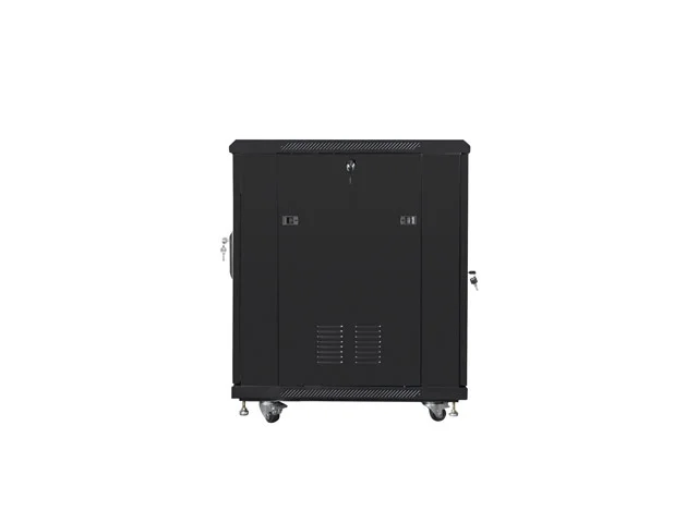 Lanberg rack cabinet 19" free-standing 15U/600x800 (flat pack) with mesh door black