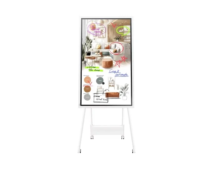 Samsung Flip PRO WM65F 65"  3,840 x 2,160 VA 450 cd/m2 TOUCH Wi-Fi Tizen 9 Speakers White