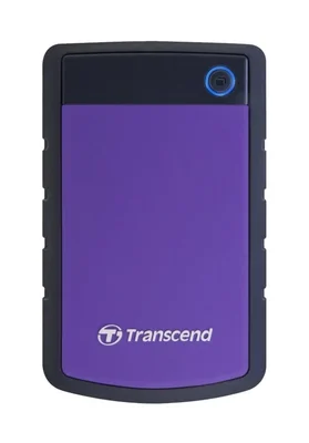 Transcend 1TB, 2.5" Portable HDD, StoreJet H3, Purple, Anti-shock