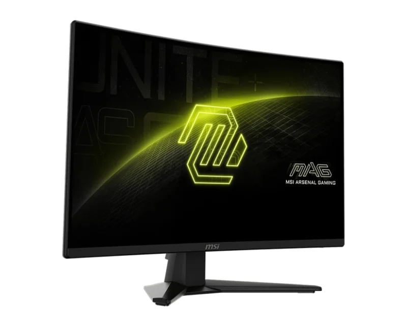 MSI MAG 274CQF, 27", 0.5ms, 180Hz, Rapid VA, 2560x1440 (WQHD), 16:9, CURVE 1500R, Adaptive-Sync, 93% DCI-P3, AG, 300 nits, 5000:1, DCR 100M:1, DP(1.4), 2xHDMI 2.0b, Tilt, VESA, Black, 3 kg