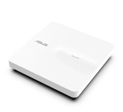 Аксес-пойнт ASUS ExpertWiFi EBA63 AX3000, Dual-Band, Quad-Core 1.7GHz, PoE, бял