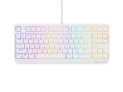 Геймърска клавиатура Genesis Thor 230 TKL RGB Outemu Red Hot Swap Бяла