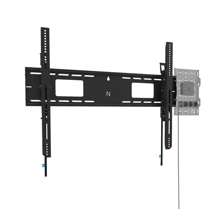 Стойка за стена Neomounts Level-750, 43-98", до 125 кг, накланяща се, заключваща се