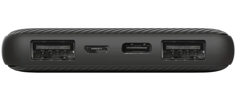 Външна батерия TRUST Primo Fast Ultra-thin 10000 mAh Черен