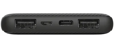 Външна батерия TRUST Primo Fast Ultra-thin 10000 mAh Черен