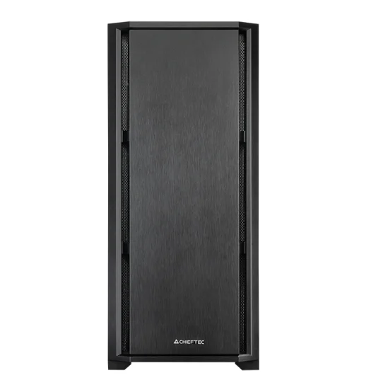 Кутия за компютър Chieftec Pro Midi TG Middle Tower Черен