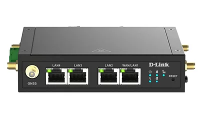 D-Link 4G M2M Router, 4x Fast Ethernet, Wi-Fi N300