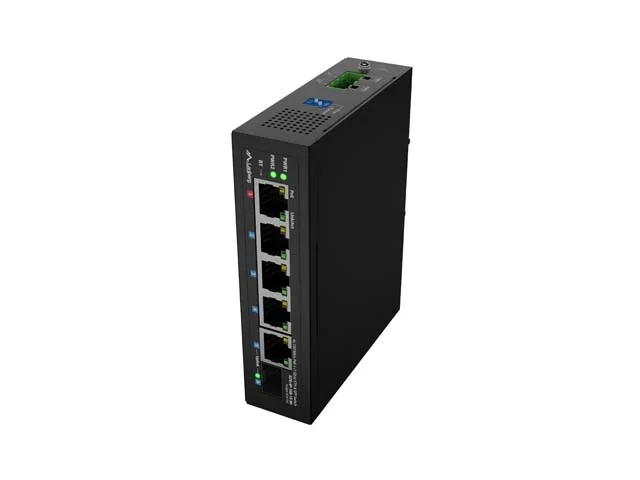 Суич Lanberg ILFE-4P-1Ge-1S-90 PoE++ 10 порта 3xSFP DIN Unmanaged
