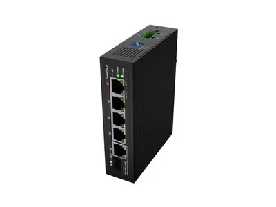 Суич Lanberg ILFE-4P-1Ge-1S-90 PoE++ 10 порта 3xSFP DIN Unmanaged
