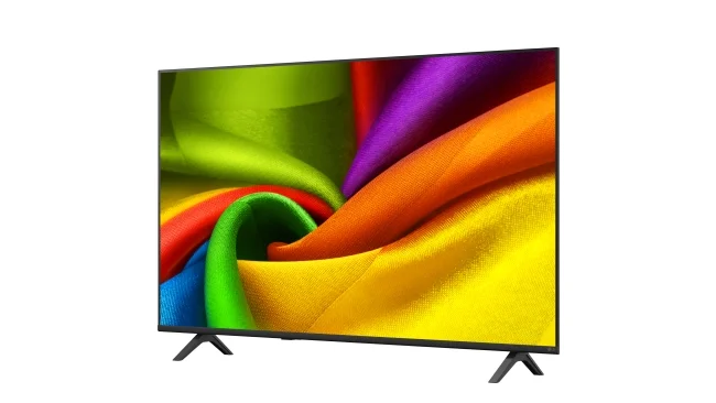 LG 55NU8E0B3LA, 55" 4K HDR UHD, 3840x2160, DVB-T2/C/S2, AI Alpha 7, HDR 10, webOS 26, ThinQ AI, VRR, ALLM, HGiG, WiFi, Clear Voice, 4K Super Upscaling, Bluetooth 5.3, Hdmi e-ARC , CI, LAN, AirPlay2, AI Sound Pro, Google Cast, 2 Pole stand, Black