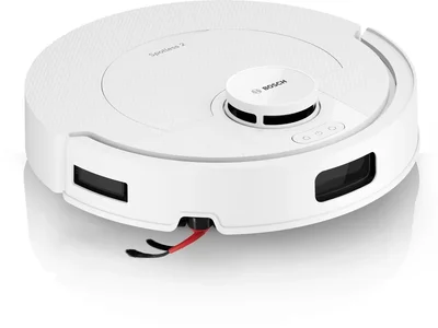 Робот прахосмукачка Bosch Spotless 2+ BCR2S1W, бял, i-DOS, Antibacterial M6 филтър