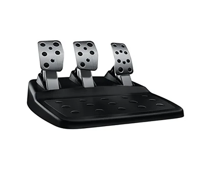 Logitech G920 Driving Force Racing Wheel, Xbox One, PC, 900° Rotation, Dual Motor Force Feedback, Adjustable Pedals, Leather