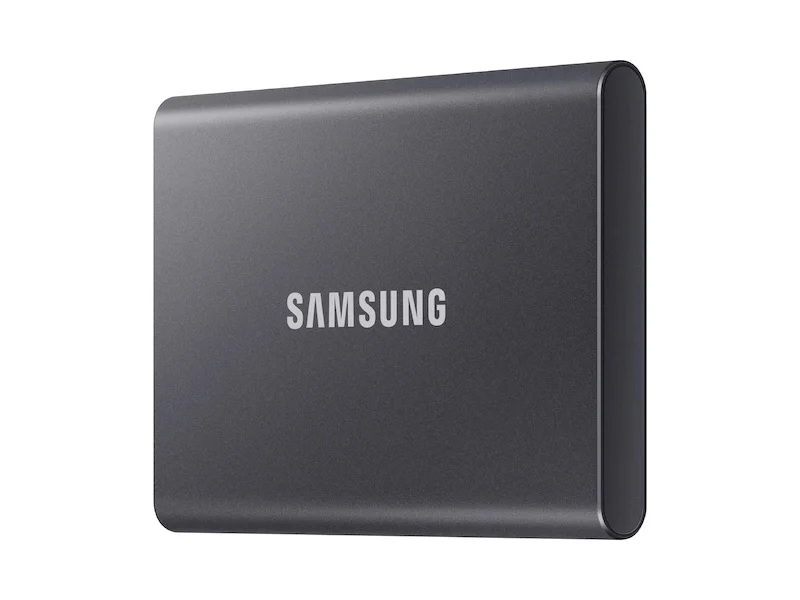 Външен SSD диск Samsung T7 1TB USB 3.2 Titan Gray