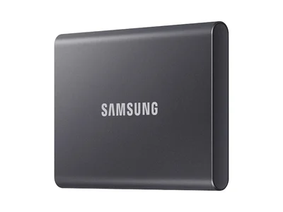 Външен SSD диск Samsung T7 1TB USB 3.2 Titan Gray